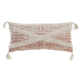 Cojin Urban DKD Home Decor Naranja Beige 10 x 30 x 60 cm