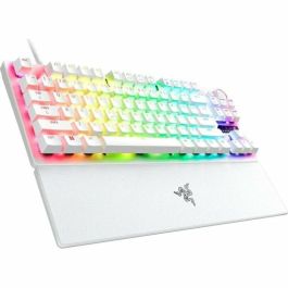 Teclado Razer Huntsman V3 Pro Blanco Qwerty Español