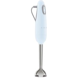 Smeg HBF03PBEU Batidora de Mano con Accesorios, Estilo Años 50, Azul Pastel