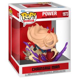 FUNKO POP Deluxe Chainsaw Man Power con Blood Hammer Figura Coleccionable