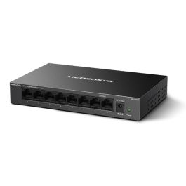 Mercusys MS108GS Switch No Administrado Gigabit Ethernet (10/100/1000) con 8 Puertos RJ-45, Color Negro, Montaje en Pared Mercusys MS108GS Switch No Administrado Gigabit Ethernet (10/100/1000) con 8 Puertos RJ-45, Color Negro, Montaje en Pared