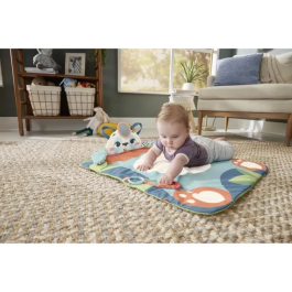 Fisher-Price Alfombra Panda 3 En 1 Hkd65 Juguete Para Bebé +3 Meses Jugar Boca Arriba Boca Abajo Viaje