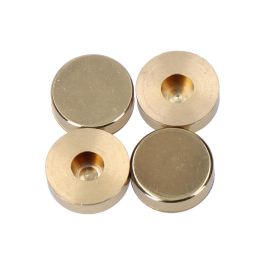 Pack 4 und embellecedor latón roscado liso 12 mm pulido Precio: 2.6899994. SKU: B18367S3JY