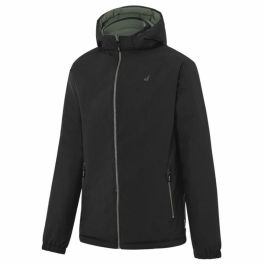 Chaqueta Deportiva para Hombre Joluvi HeatDipa Negro Chaqueta Deportiva para Hombre Joluvi HeatDipa Negro