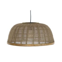 DKD Home Decor Lámpara de Techo Oriental Marrón 48 x 21.5 x 48 cm (2 Unidades)