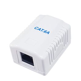 Equip Roseta Superficie RJ45 Cat.6A UTP 1 Puerto Color Blanco Precio: 3.50000002. SKU: B1FKE3KXJH