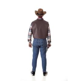 Creaciones Llopis Disfraz de Pistolero para Adulto con Chaleco. Talla XL. Color Marrón. Contenido: Sombrero, Pañuelo. Creaciones Llopis Disfraz de Pistolero para Adulto con Chaleco. Talla XL. Color Marrón. Contenido: Sombrero, Pañuelo.