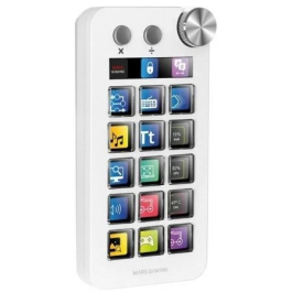 Mars Gaming Control Deck MSD-NEO, 15 Teclas LCD, Rueda de Control, 2 Botones, Blanco, Teclas Programables, Monitorización en Tiempo Real, Calculadora y Pad Numérico Integrado Precio: 78.58999973. SKU: B1EV35K2KD