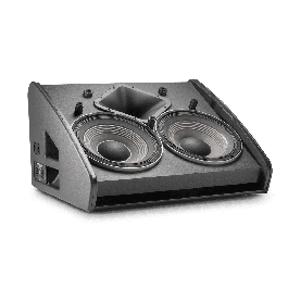 JBLPRO Monitor de Escenario Profesional de 12 Pulgadas, Diseño de Perfil Bajo y Compacto con Transductores Differential Drive