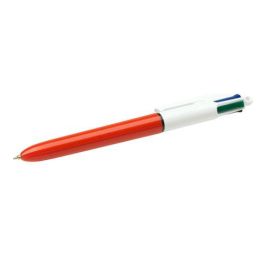 Bic Bolígrafo retráctil 4 colores punta fina 0.8 mm (azul, negro, rojo, verde) para escritura y marcado Precio: 31.69000043. SKU: B1ECLE57QN