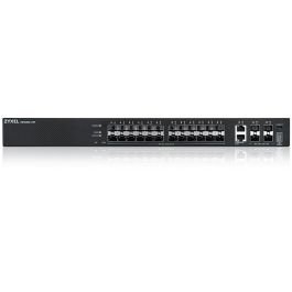 Zyxel XGS2220-30F-EU0101F Switch Gestionado L3, 24 SFP, 4 SFP+, 2 Ethernet 10G, Negro