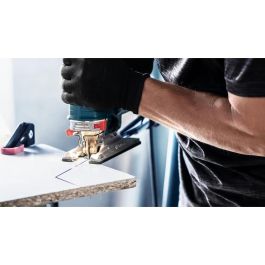Bosch T308BF Hojas de sierra de calar EXPERT Hardwood 2-side clean para madera noble, bimetálicas (5 unidades)