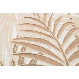 DKD Home Decor Cuadro Tropical Lienzo Blanco Natural 4.5 x 102.5 x 102.5 cm (2 Unidades)