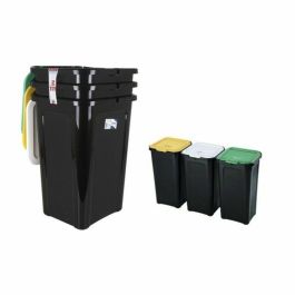 Cubo de Basura para Reciclaje Tontarelli TON854 44 L (3 Unidades) Precio: 33.68999975. SKU: S2201063