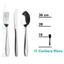 CRUZ DE MALTA Cuchara de Postre Lucía Moca, Acero Inoxidable Grabado, 107 mm - Cubiertos (Set de 12) Precio: 2.5894. SKU: B18NPZHV67