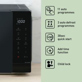 Microondas Panasonic NNK36NBMEPG Negro 1000 W 23 L