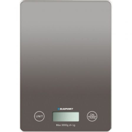 Blaupunkt BP4012 Báscula de Cocina Electrónica Digital hasta 5kg, Función Tara, Superficie Cristal, Gris Precio: 11.94999993. SKU: B1333984H3