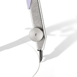 STAEDTLER 556 Zirkel Mars Comfort rosa/lila, metal, plástico, 22.5 cm de diámetro, con lápiz
