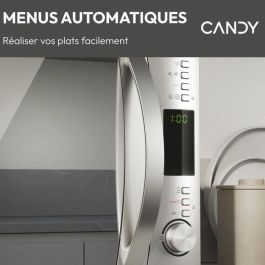 Candy CBWM30DS Microondas Grill 30L 900W Plato giratorio 31,5cm con Función Silencio y Express EcoCooking Puerta espejo
