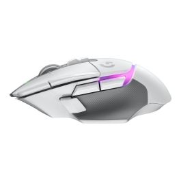 Logitech G502 X Plus Ratón Inalámbrico Óptico Blanco 25600 DPI RGB LIGHTSPEED HERO 25K