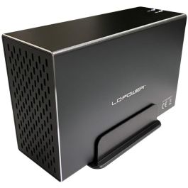 LC-Power Caja de Disco Duro 3.5" LC-35U3-RAID-2, Negro, Capacidad 18 TB, USB 3.0