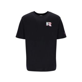 Camiseta de Manga Corta Hombre Russell Athletic E36221-IO 099 Negro (M)