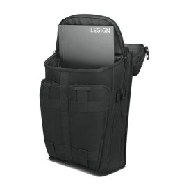 Lenovo Legion Active Gaming Backpack - Mochila Gaming con Compartimento Acolchado para Portátil 17", Fabricada con PET Reciclado
