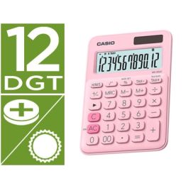 Casio MS-20UC-PK Calculadora de Sobremesa 12 Dígitos Tax +/- Color Rosa Precio: 12.50000059. SKU: B1CXSBVFWA