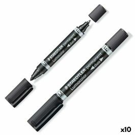 Rotulador permanente Staedtler Lumocolor 348-9 Negro (10 Unidades) Precio: 22.49999961. SKU: S8422893