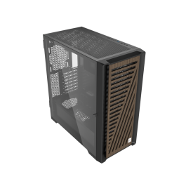 Phoenix technologies Caja de Ordenador Artisan Noble Negra con Frontal de Madera, Diseño Modular, Cristal Templado Phoenix technologies Caja de Ordenador Artisan Noble Negra con Frontal de Madera, Diseño Modular, Cristal Templado