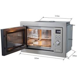 CONTINENTAL EDISON CEMO25GE2 grill microondas empotrable Negro L59.5 x H38.8 x P40 cm 25L CONTINENTAL EDISON CEMO25GE2 grill microondas empotrable Negro L59.5 x H38.8 x P40 cm 25L