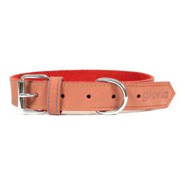 Gloria Oasis Collar para Perro 35 cm X 12 mm Rojo, Piel Nobuck Doble Capa Costura Reforzada Precio: 6.89000015. SKU: S6101485
