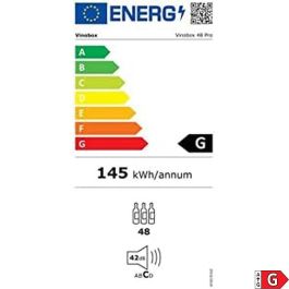 Vinoteca Cavanova V48 PRO Negro