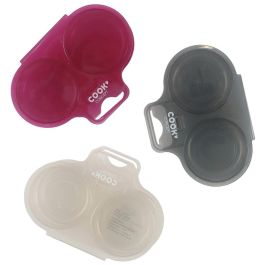 Cook Concept 2 Cuece Huevos Doble Microondas Huevos Blandos Duros Al Plato