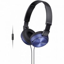 Sony MDRZX310APL Auriculares Supraaurales Plegables con Micrófono Jack 3.5mm Diafragma 30mm 10-24.000 Hz Azules