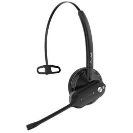 Yealink WH63 Portable Teams DECT Auriculares Inalámbricos para Oficina/Centro de Llamadas Monoaural Negro