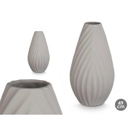 Jarrón Cerámica Raya Diagonal 49 cm Gris - Giftdecor Jarrón Cerámica Raya Diagonal 49 cm Gris - Giftdecor Precio: 18.79000046. SKU: B1AQ9BHMPN