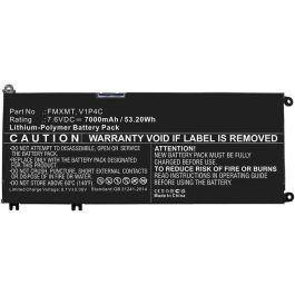 CoreParts Laptop Battery for Dell 54.72Wh Li-ion 7.6V 7200mAh for Dell Chromebook 13 3380, Chromebook 13 3380-6TXJ4, Chromebook 13 3380-7TFG4H Precio: 62.50000053. SKU: B15A2TNR7K