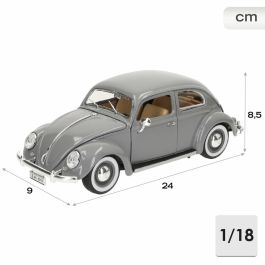 Coche Bburago GT-Volkswagen Kafer Beetle (1955) 1:18 Coche Bburago GT-Volkswagen Kafer Beetle (1955) 1:18