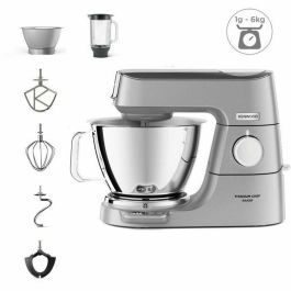Kenwood KVC85.124SI Robot de Cocina Multifunción Chef Baker, 1200W, Báscula Integrada 6kg, 2 Cuencos 5L y 3.5L, Kit Acero Inoxidable, Plata Precio: 531.49999958. SKU: S7112897