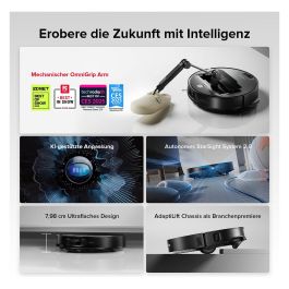 Roborock Saros Z70 Aspirador Robot, Negro