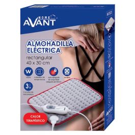 AVANT - Almohadilla Eléctrica 40 cm x 30 cm, 100W con 3 Niveles de Temperatura