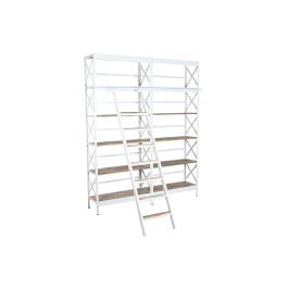 Estanteria Loft DKD Home Decor Blanco Natural 35 x 220 x 180 cm Estanteria Loft DKD Home Decor Blanco Natural 35 x 220 x 180 cm