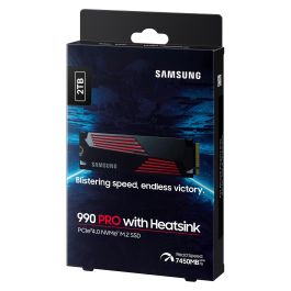 Samsung 990 PRO SSD M.2 2TB NVMe PCIe 4.0 x 4 Heatsink Retail