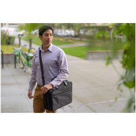 Kensington Contour 2.0 Business Maletín para Portátil 15.6 pulgadas Negro Ergonómico, con Bolsillo de Seguridad RFID y Cremallera Antipunzadas
