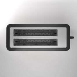 Aiwa ABT-1600 Tostadora con 2 Ranuras Extraanchas y 1600 W de Potencia, Acero Inoxidable Antihuellas, Accesorio Calientapanecillos y Bandeja Recogemigas