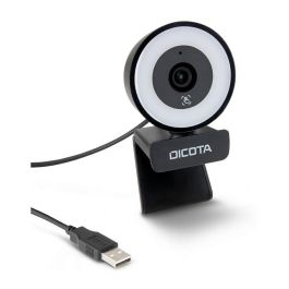 DICOTA D32066 Webcam Ringlight 5MP 4K Ultra HD Negro