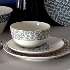 Home Deco Factory Plato Cottage Azul diámetro 20 cm