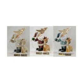 Figura Navidad Moderna DKD Home Decor Verde Gris 11 x 23.5 x 18 cm (3 Unidades) Figura Navidad Moderna DKD Home Decor Verde Gris 11 x 23.5 x 18 cm (3 Unidades)