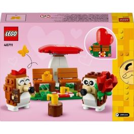 Lego 40711 Picnic de los Erizos - Set de Construcción Temático de Juguete con Seta, Ideal para Niños de 8 Años